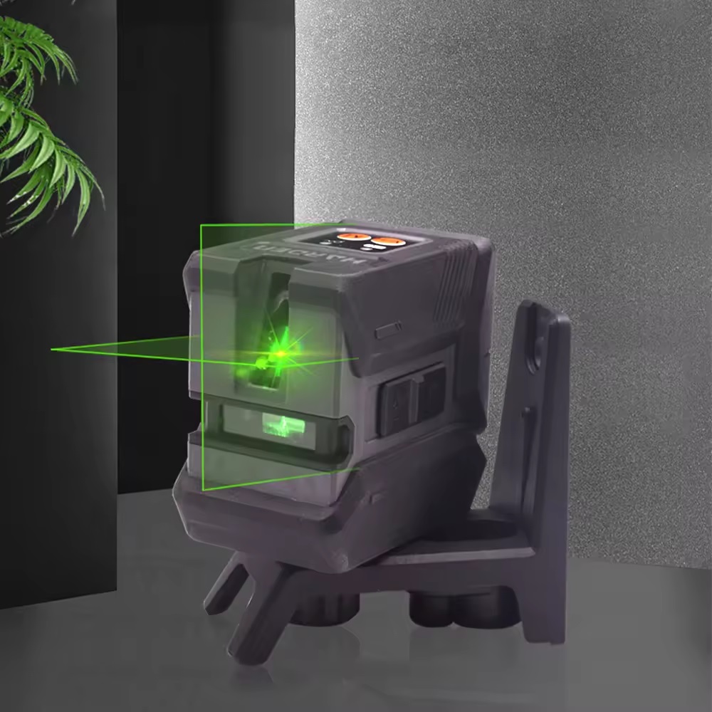 HARDEN 10M Green Beam Laser Level Self-Leveling Cross Line Laser Level 581002_img_1