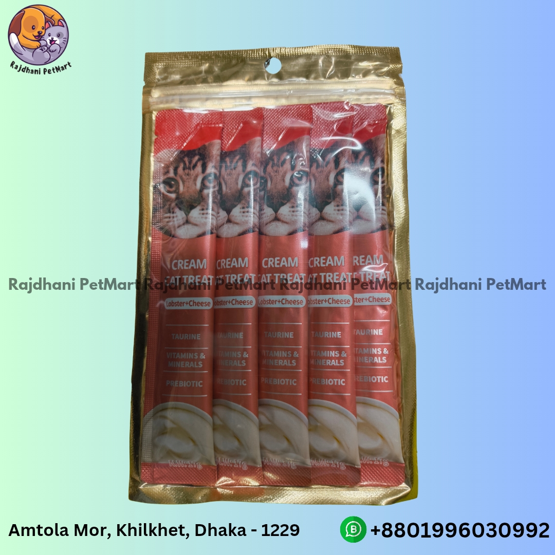 Linsen Cream Cat Treat Lobster + Cheese 17g×5