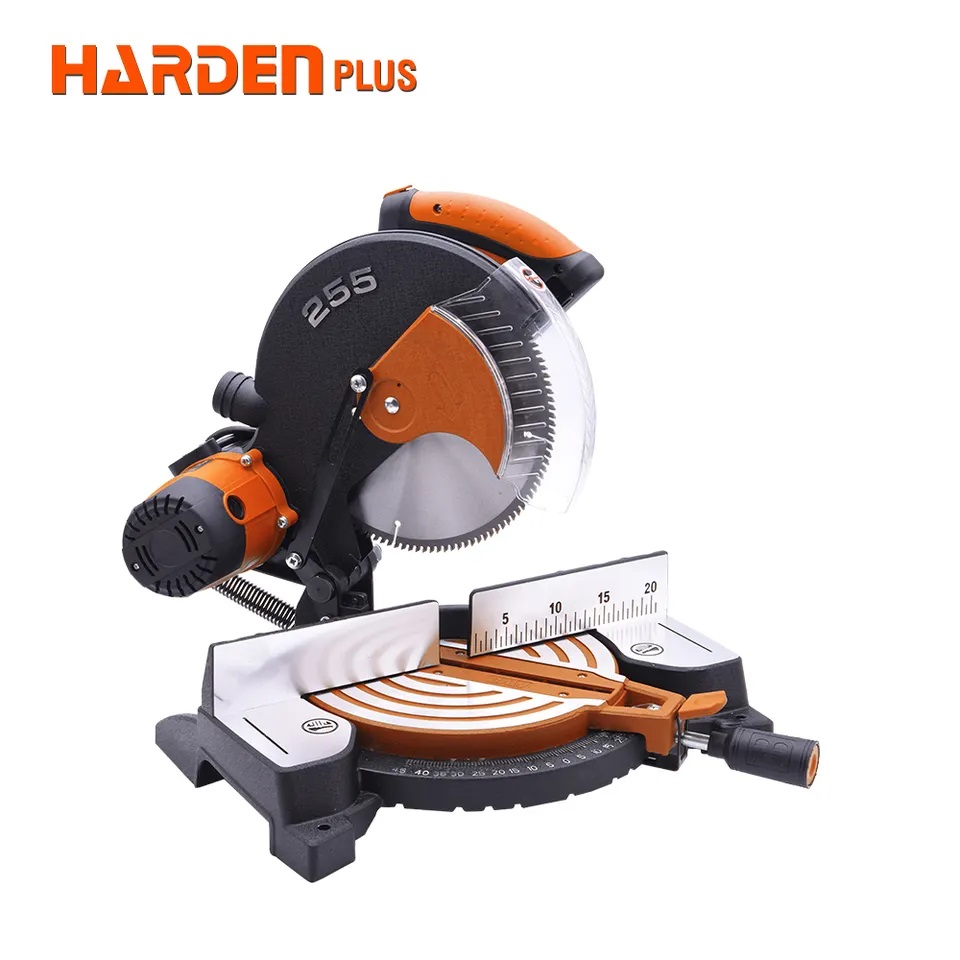 HARDEN Electric Mitre Saw, 255mm, 1350W Power Aluminum Cutting Portable Electric, Mitre Saw 753522