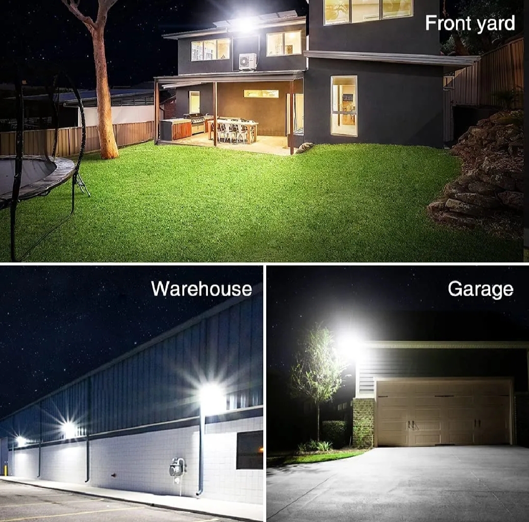 100W LED Flood Light | 144 LED Lodine Tungsten Warm Golden Light | Waterproof Outdoor Light (AC 220–240V)_img_2