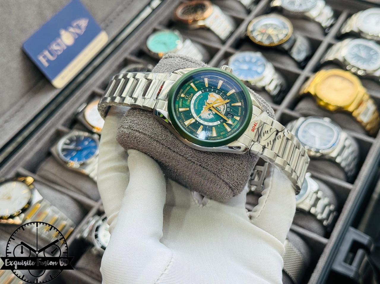 Omega World Timer Automatic Watch || Euro Grade