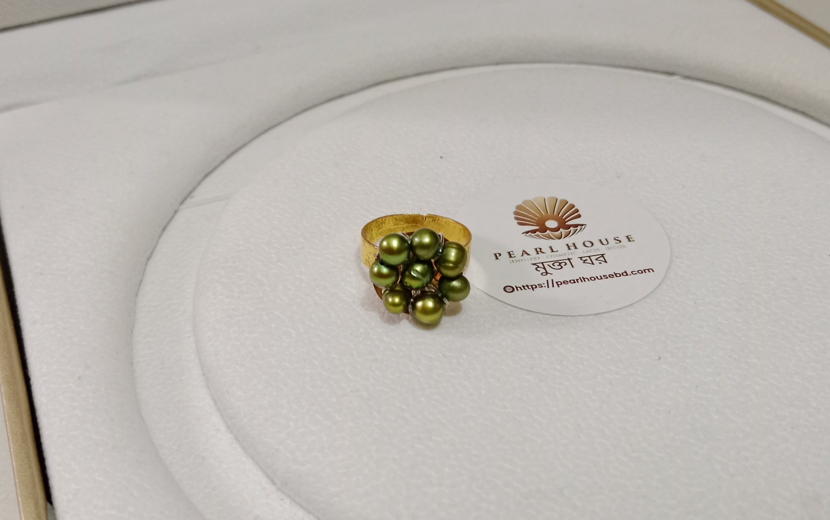 Exclusive Green Pearl Necklace Combo Set_img_2