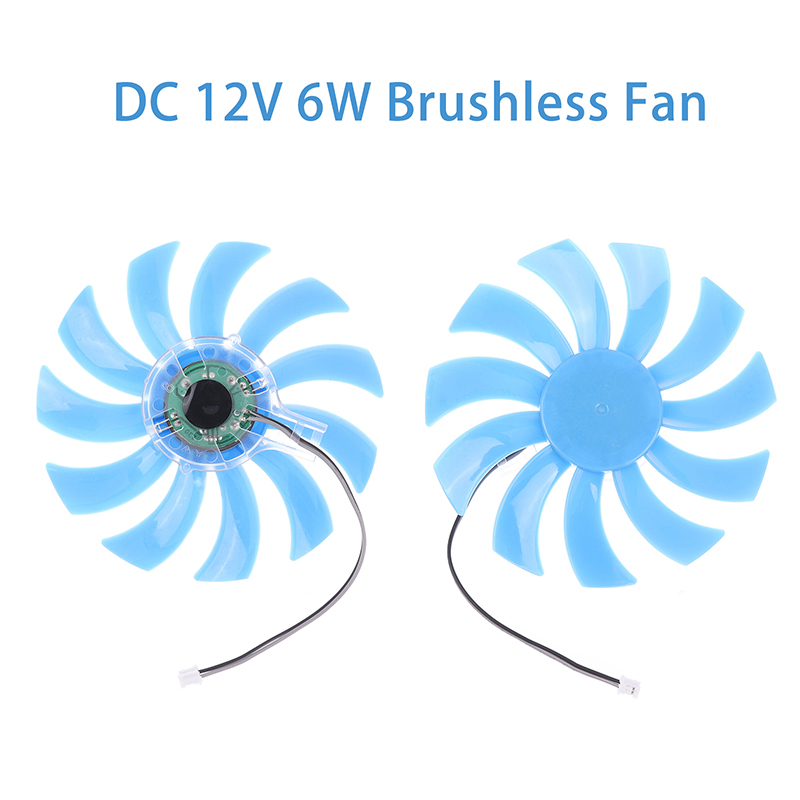 DC 12V 0.5A 6W Brushless Cooling Fan – Blue Plastic Fan | 11.1cm Diameter