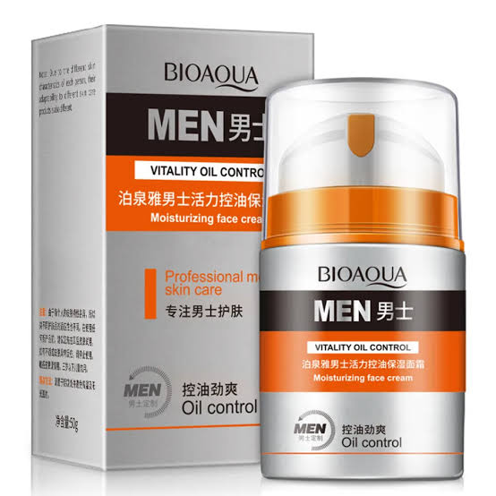 BIOAQUA Men Only Oil Control Face Cream For Men- 50g