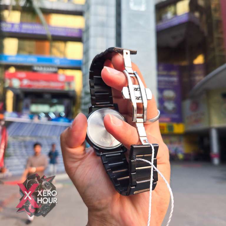 AURA WATCH | Magnetic Matte Black Watch | Unique Watch dial || SS Body_img_3