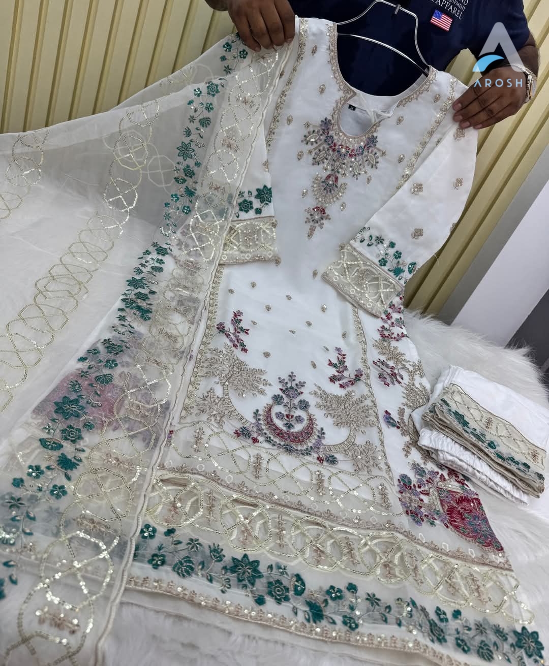 Pakistani Inspired Aganoor Three pieces_img_1