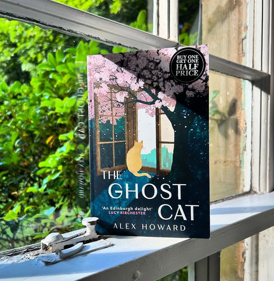 The Ghost Cat Book by Alex Howard