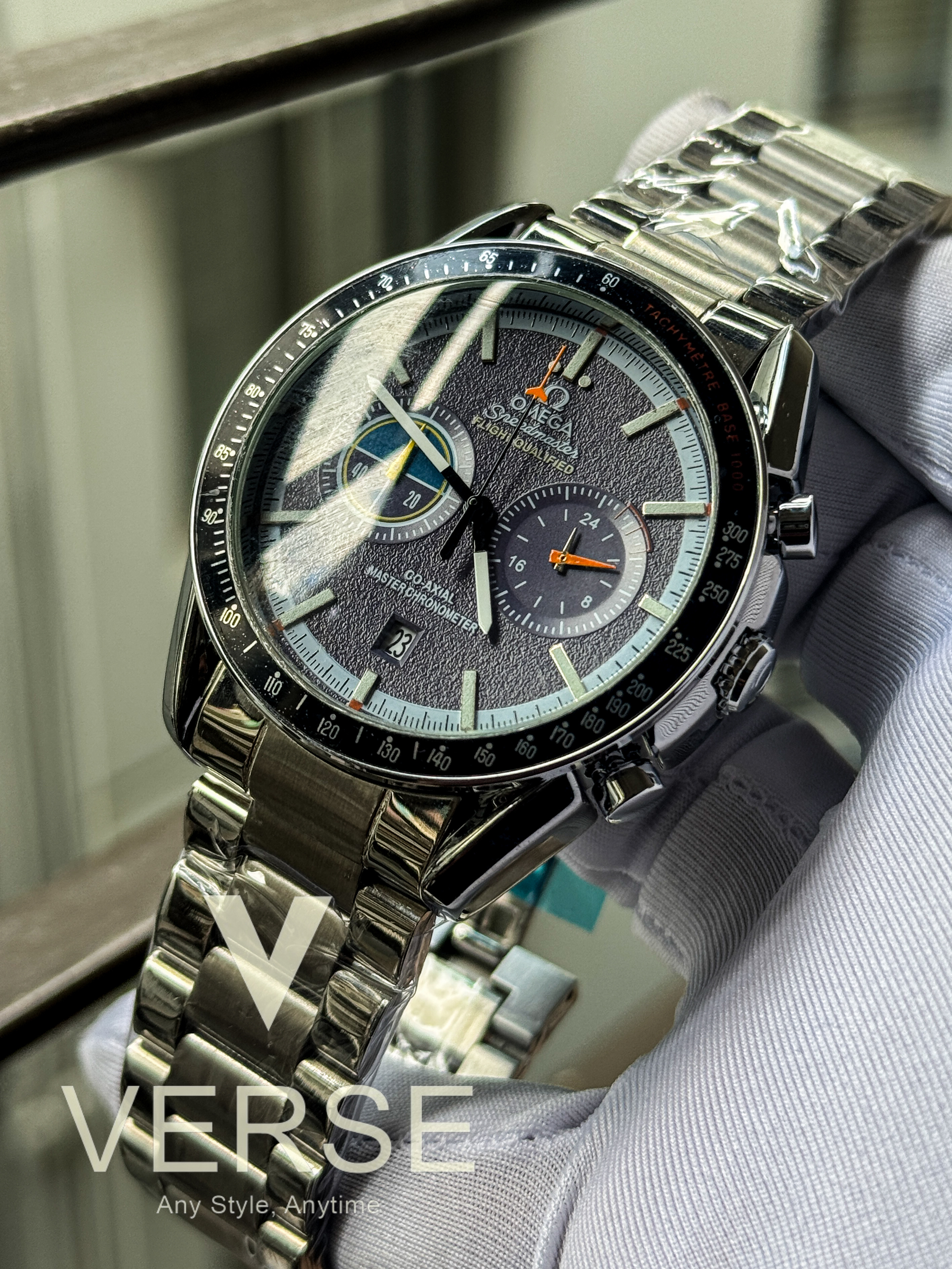 Omega Speedmaster New design AA Grey dial