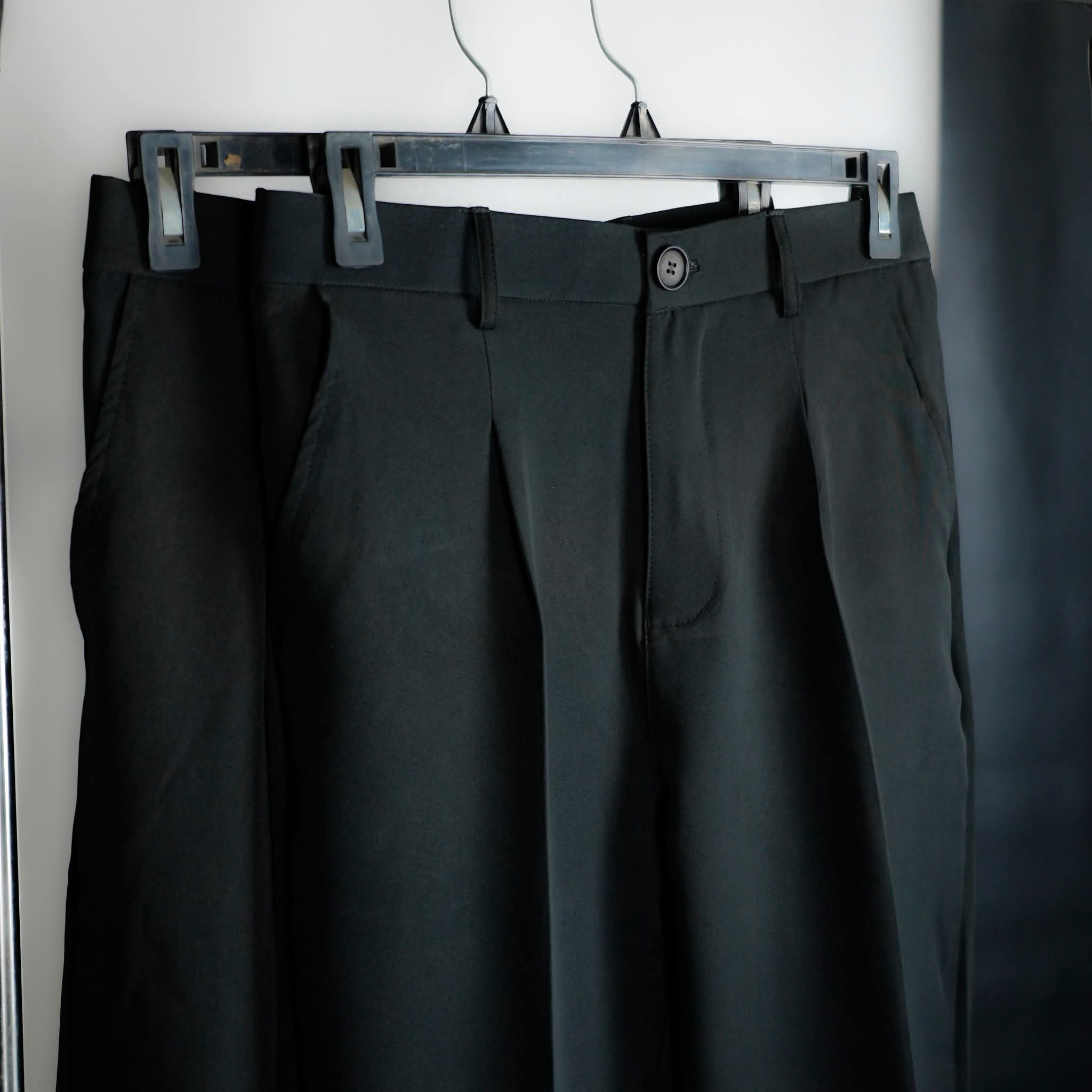 Premium Baggy Formal Pant ( Z Black )