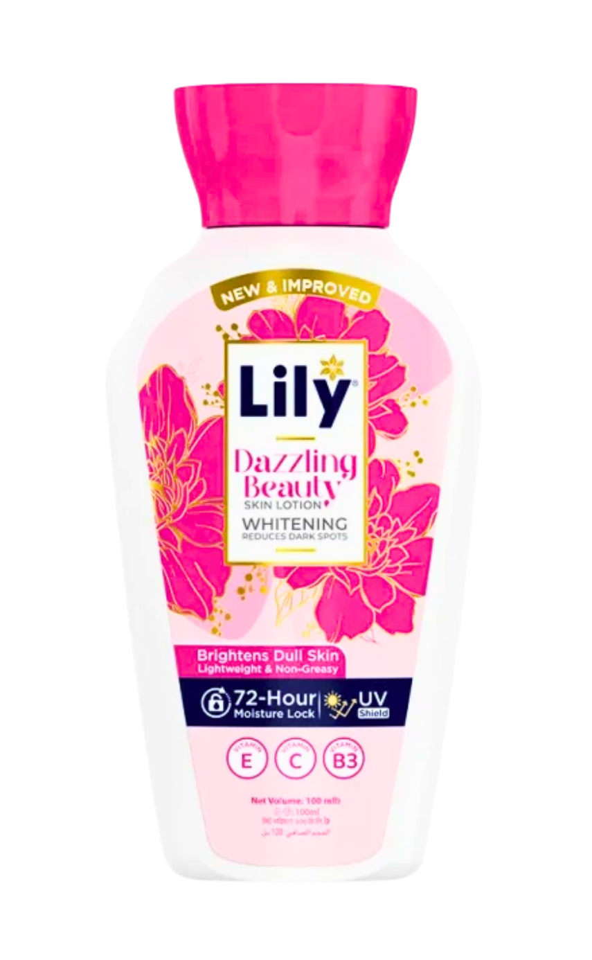 Lily Dazzling Beauty Whitening Skin Lotion 100ml - Image 1