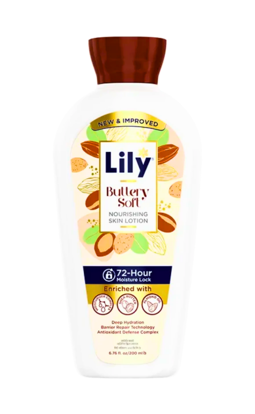 Lily Buttery Soft Nourishing Skin Lotion 200ml - Image 1