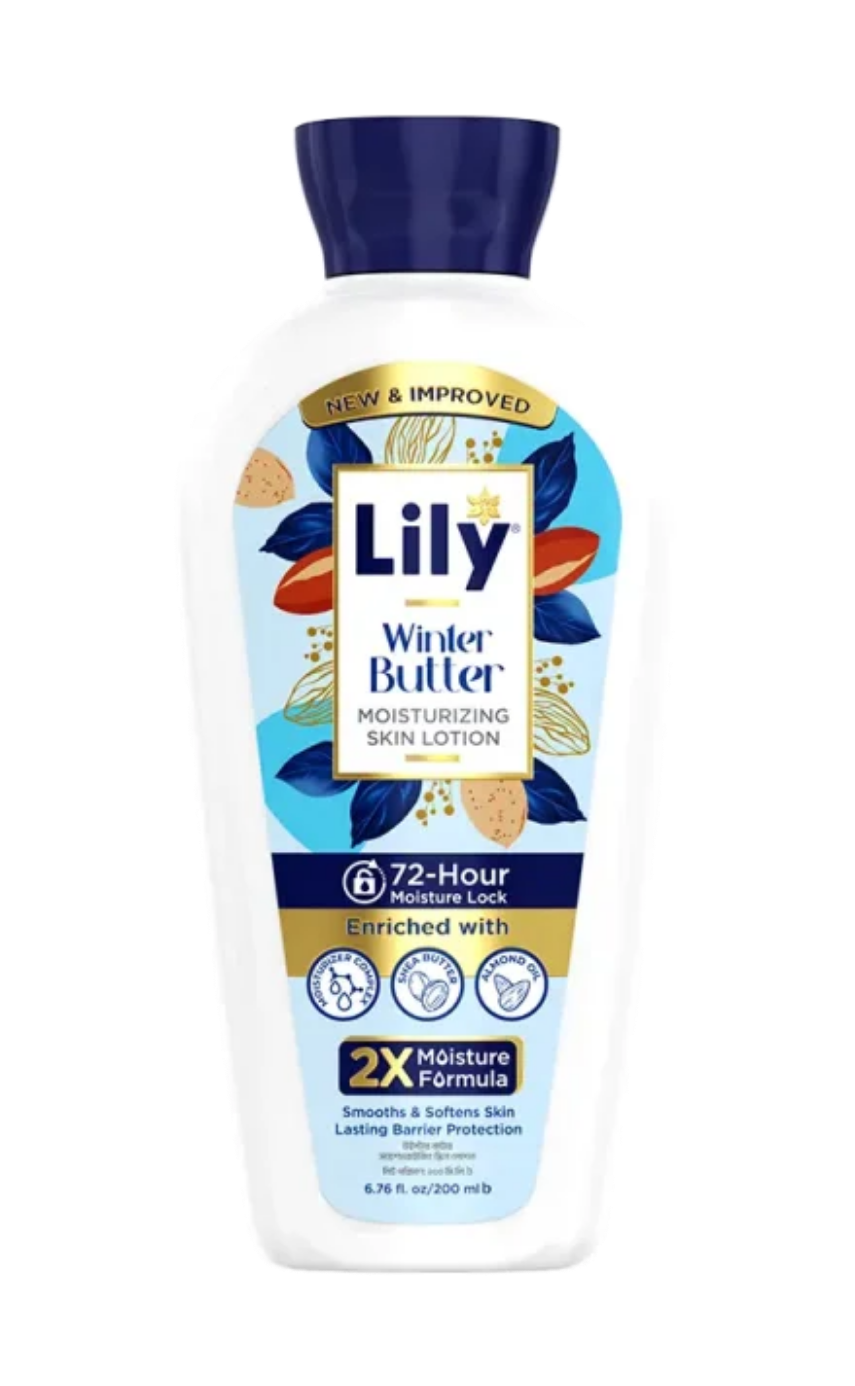 Lily Winter Butter Moisturizing Skin Lotion 200ml - Image 1