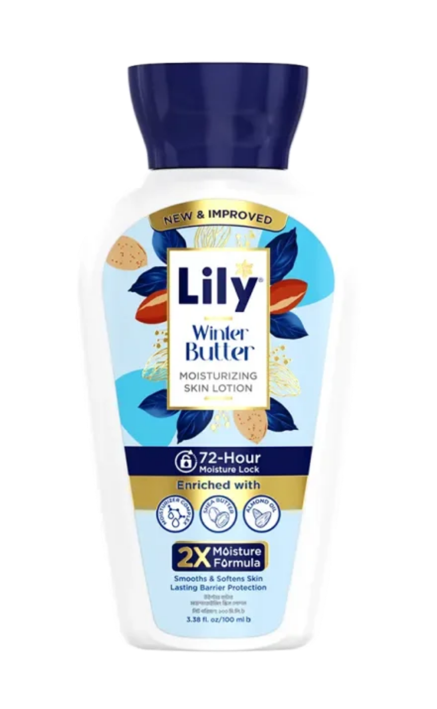 Lily Winter Butter Moisturizing Skin Lotion 100ml - Image 1