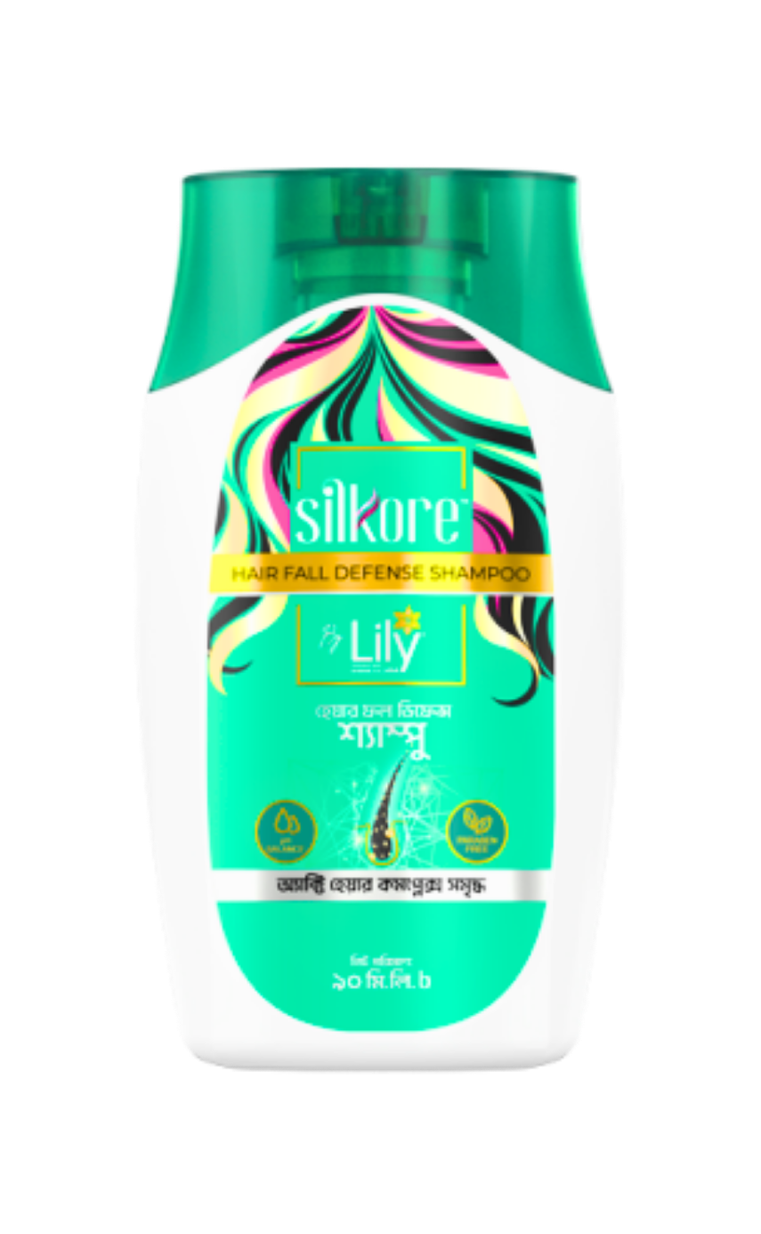 Lily Silkore- Hair Fall Defense Shampoo 90ml - Image 1