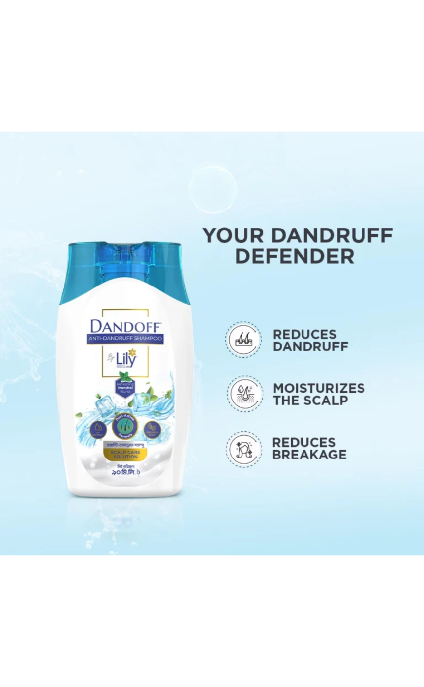 Lily Dandoff- Anti Dandruff Shampoo 180ml - Image 3