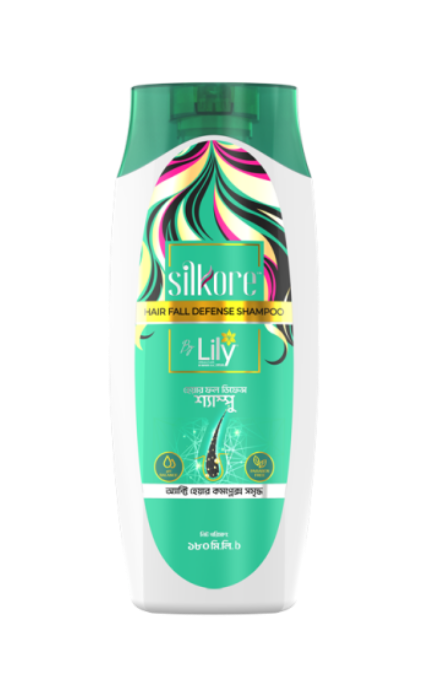 Lily Silkore- Hair Fall Defense Shampoo 180ml - Image 1