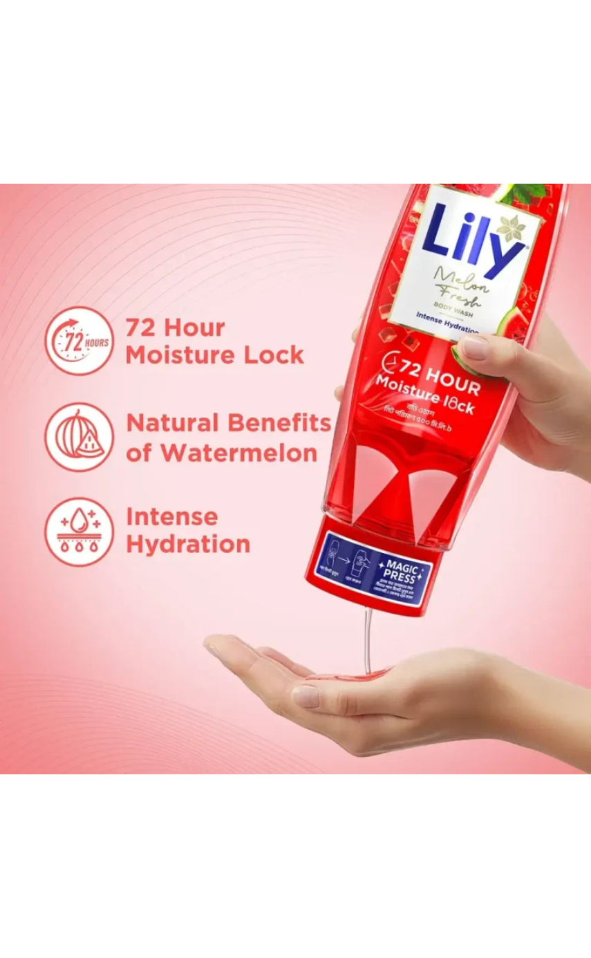 Lily Melon Fresh Body Wash 500ml - Image 3