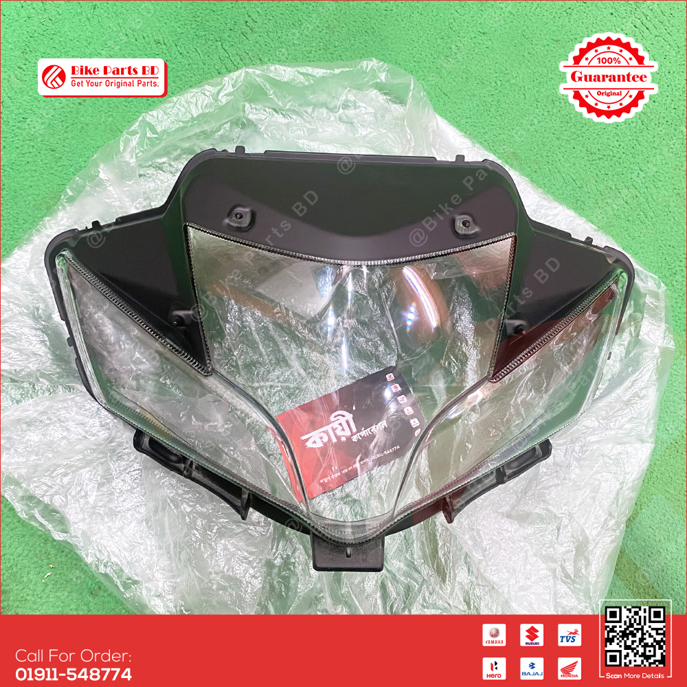 Headlight Glass for Suzuki Gixxer SF (New Model) bike.