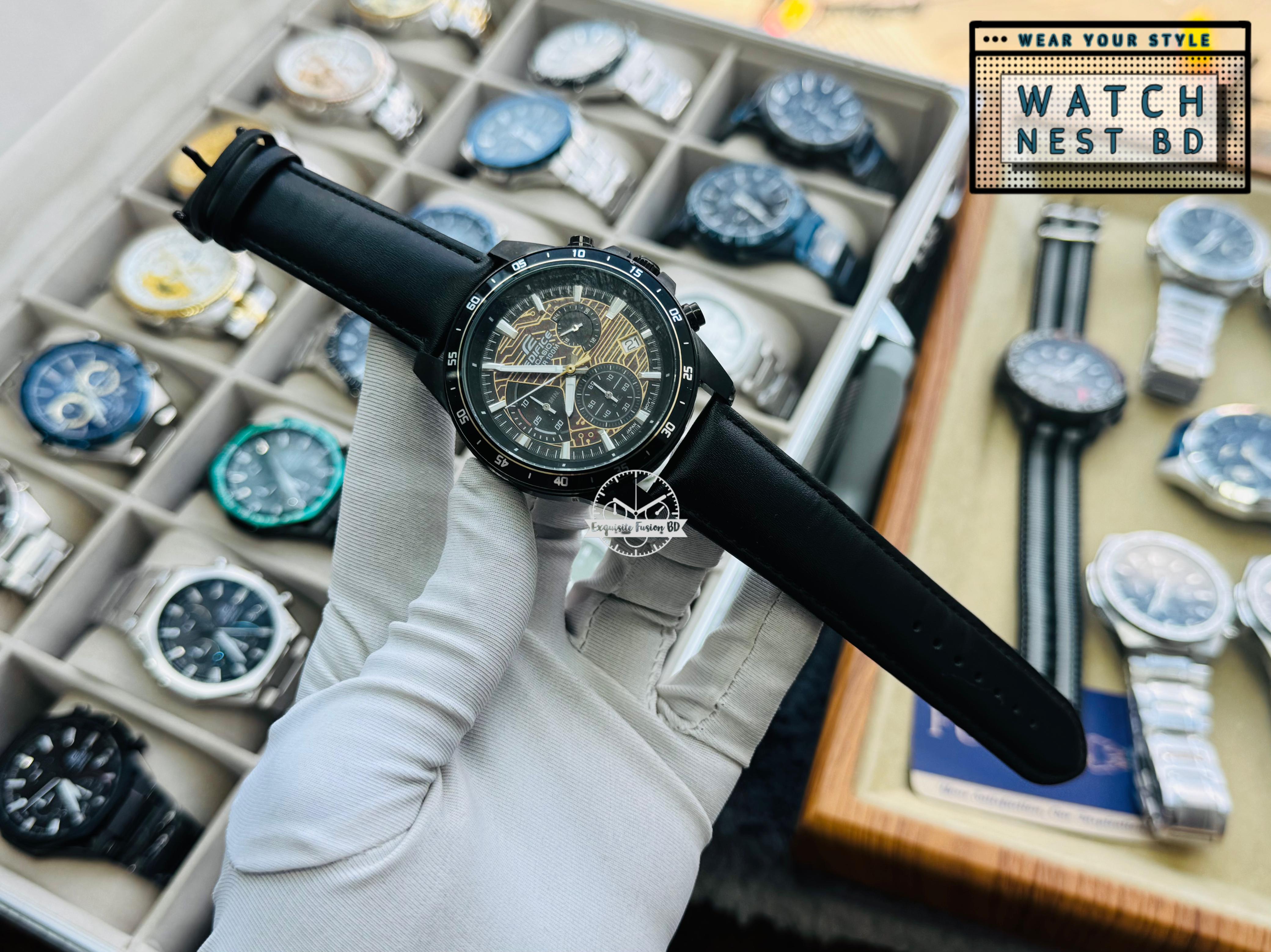 Casio Edifice (1:1 Japan Movement) AAA Grade Master Copy Watch