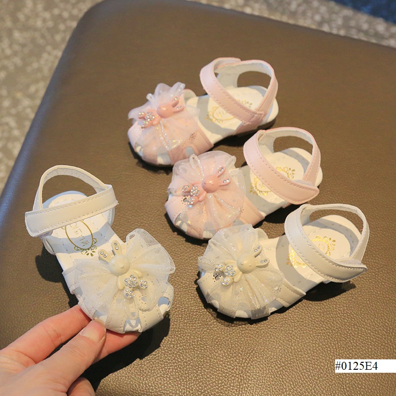 Baby Girls Rabbit Bowtie Fashionable Sandals (6–22 Months)