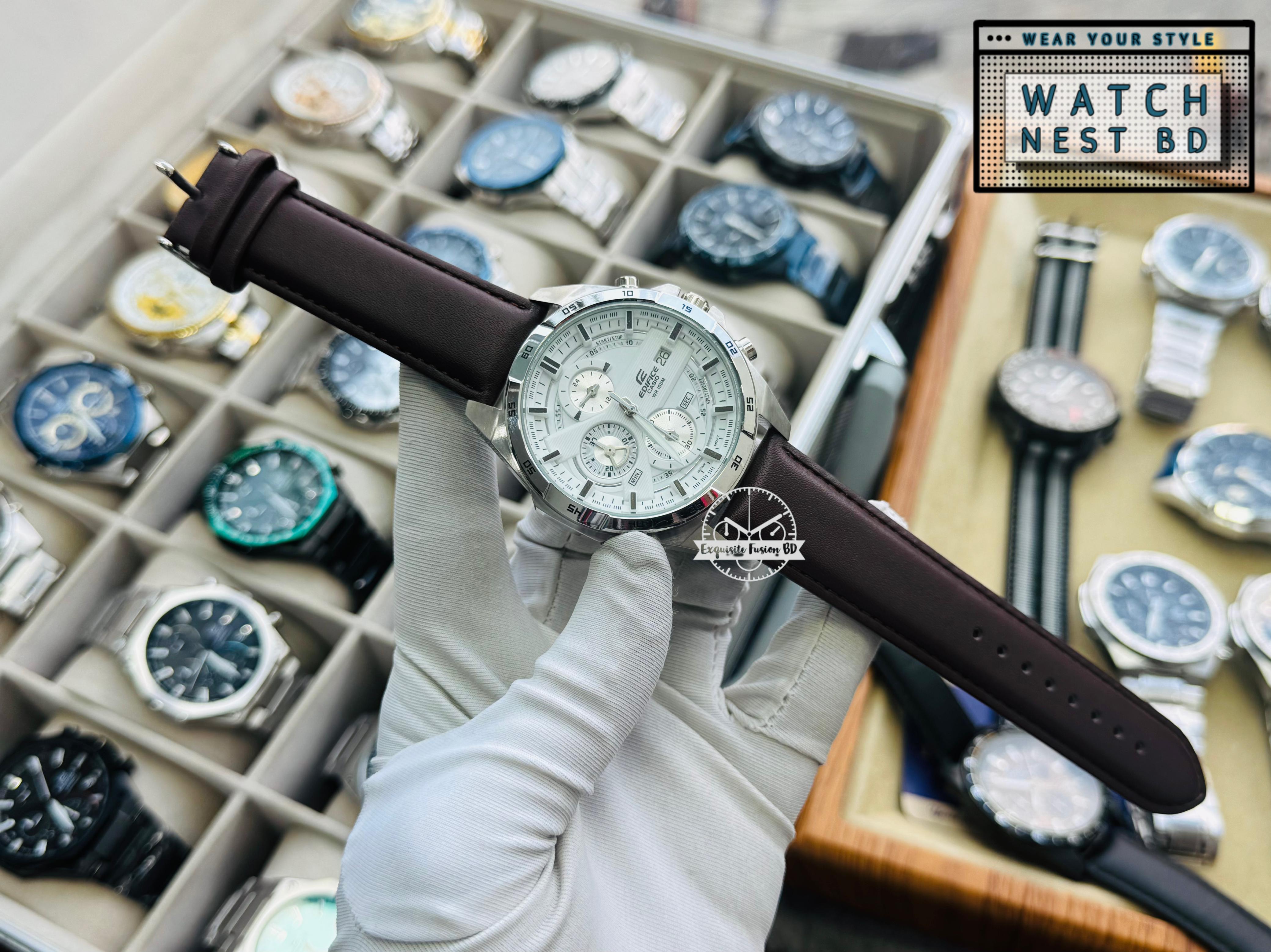 Casio Edifice (1:1 Japan Movement) AAA Grade Master Copy Watch