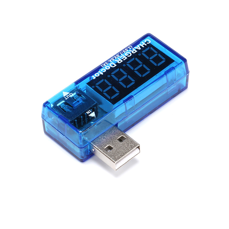 Digital USB Power Tester | Mini USB Charger Doctor | Transparent Voltmeter & Ammeter | Mobile Power Current Voltage Detector_img_3