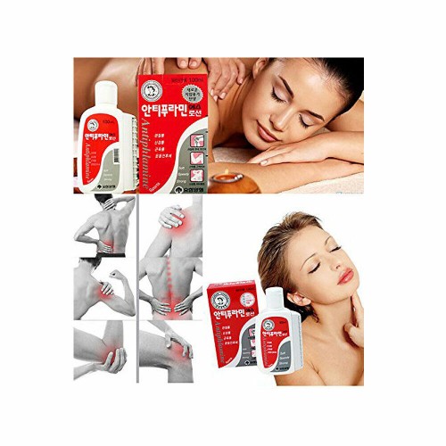 YUHAN Antiphlamine Massage Lotion -100ml (KOREA)_img_2