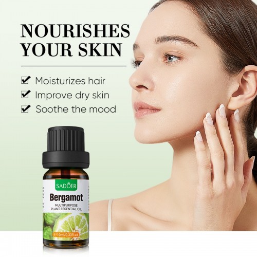 SADOER Bergamot Multipurpose Plant Face & Body Essential Oil- 10ml_img_2