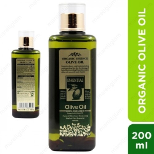 Organic Essential Olive Oil Body and Hair Care Oil 200ml_img_1
