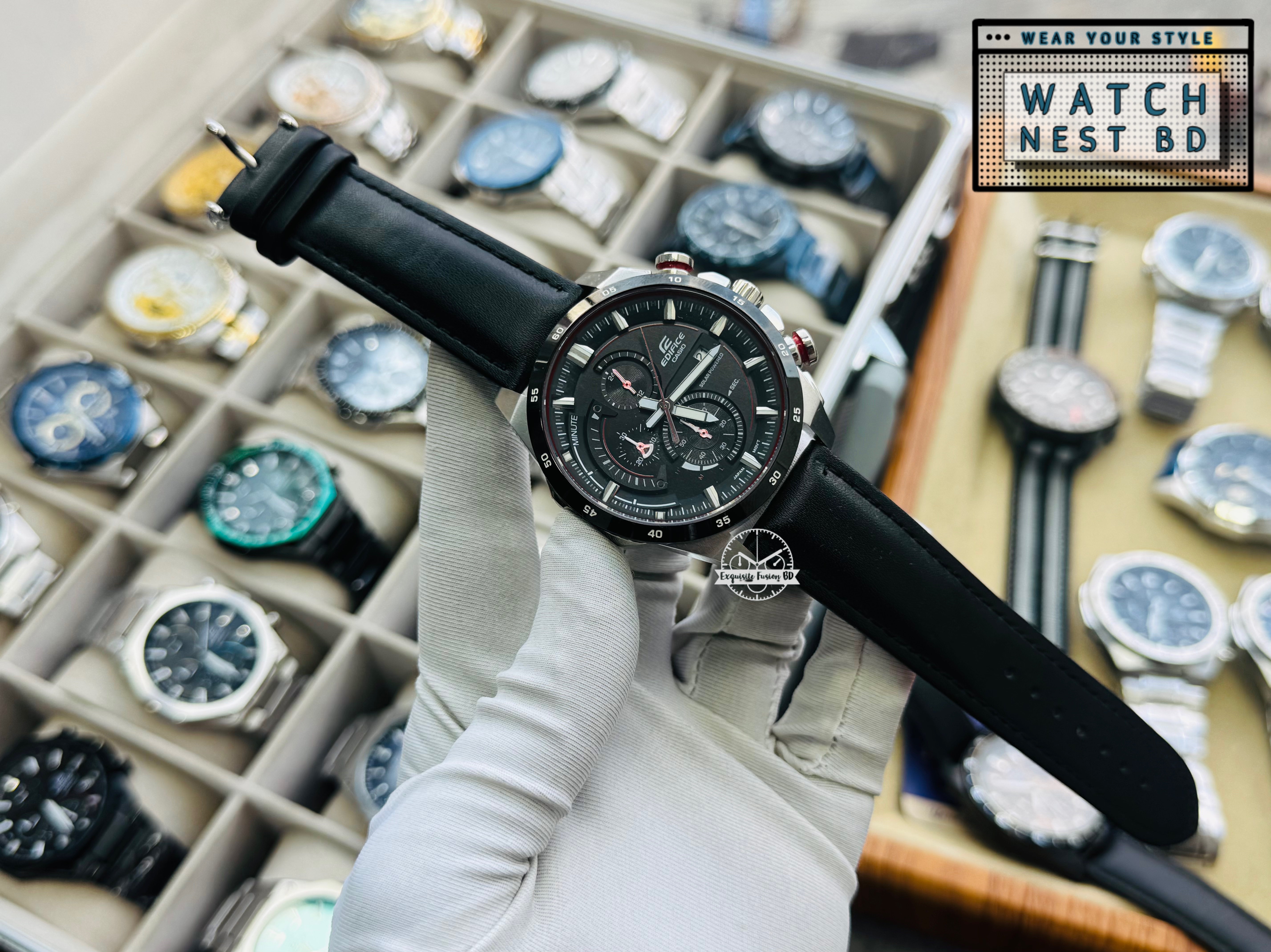 Casio Edifice (1:1 Japan Movement) AAA Grade Master Copy Watch