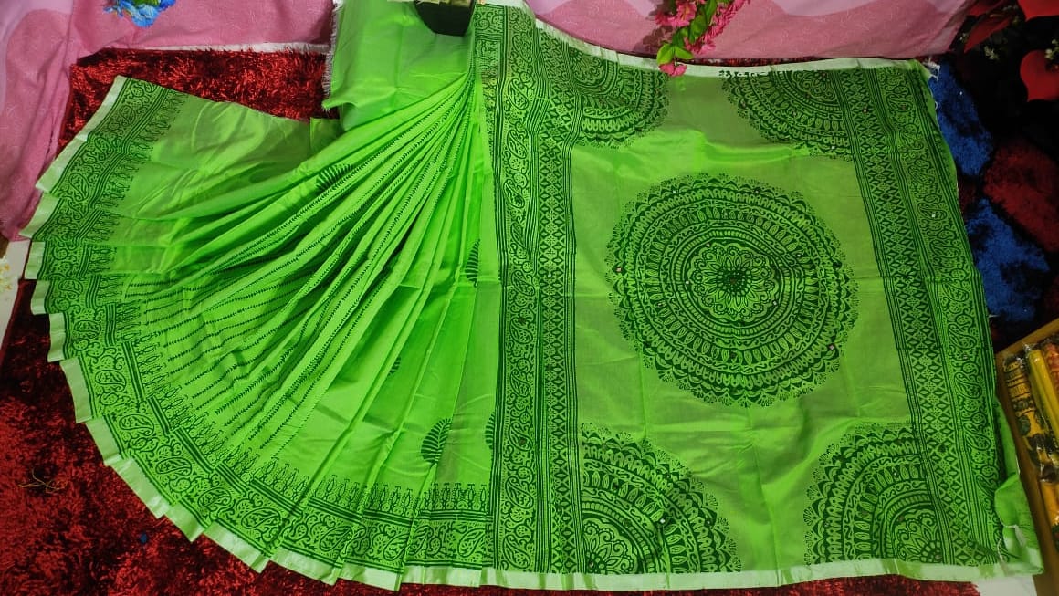 Embroidered Dhupian Silk Saree_img_0