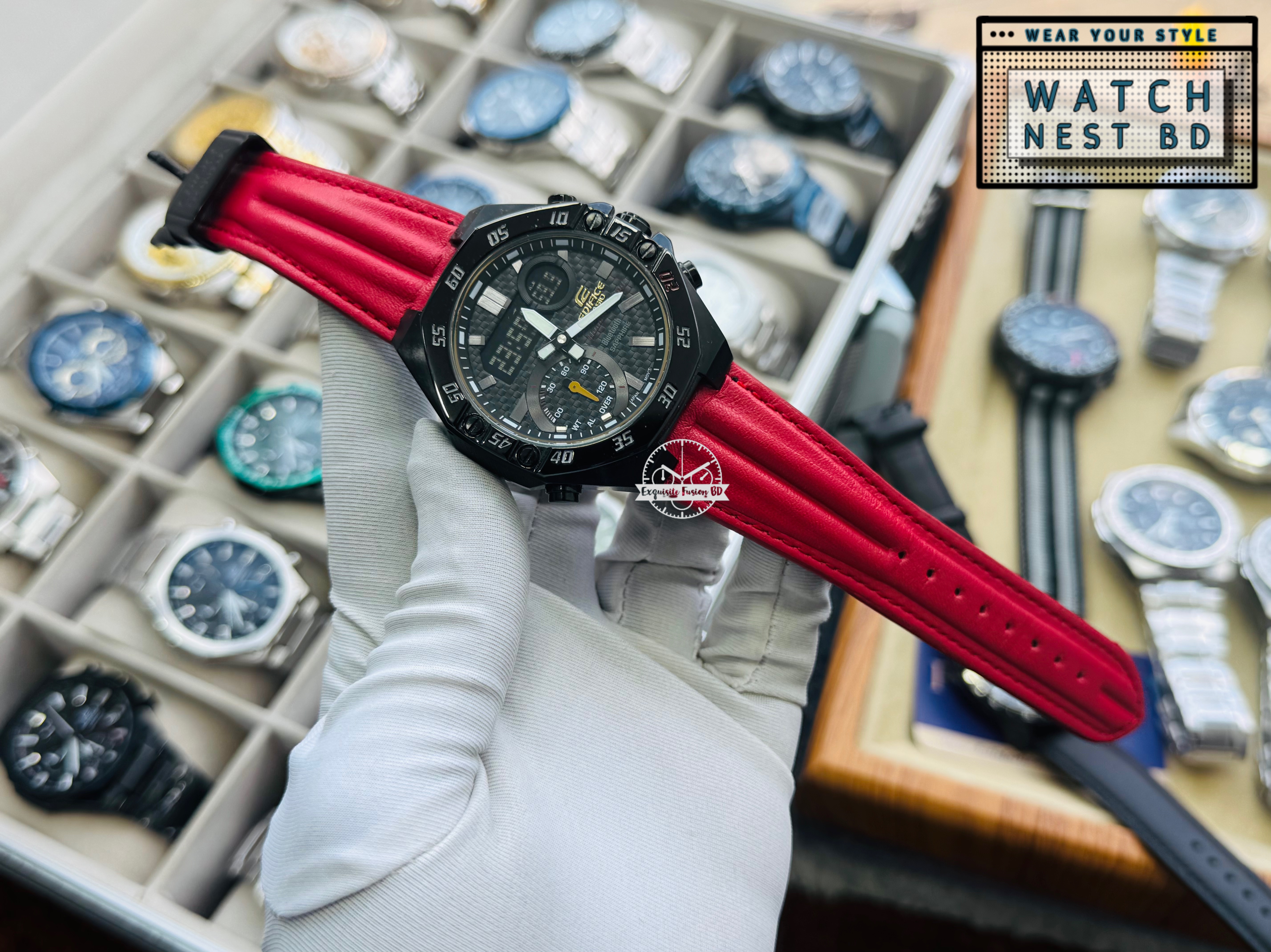 Casio Edifice (1:1 Japan Movement) AAA Grade Master Copy Watch