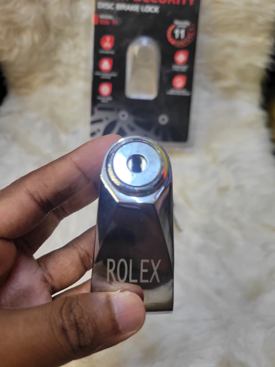 Universal Rolex 11 Lock or Disk lock for Motorcycle_img_2