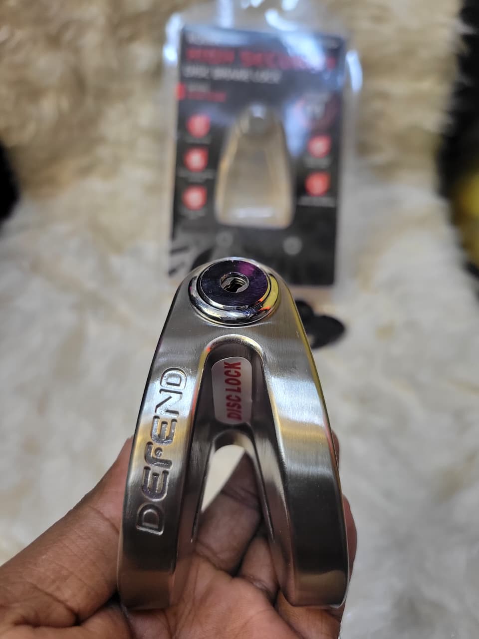 Universal Rolex 8306 Lock or Disk lock for Motorcycle_img_1