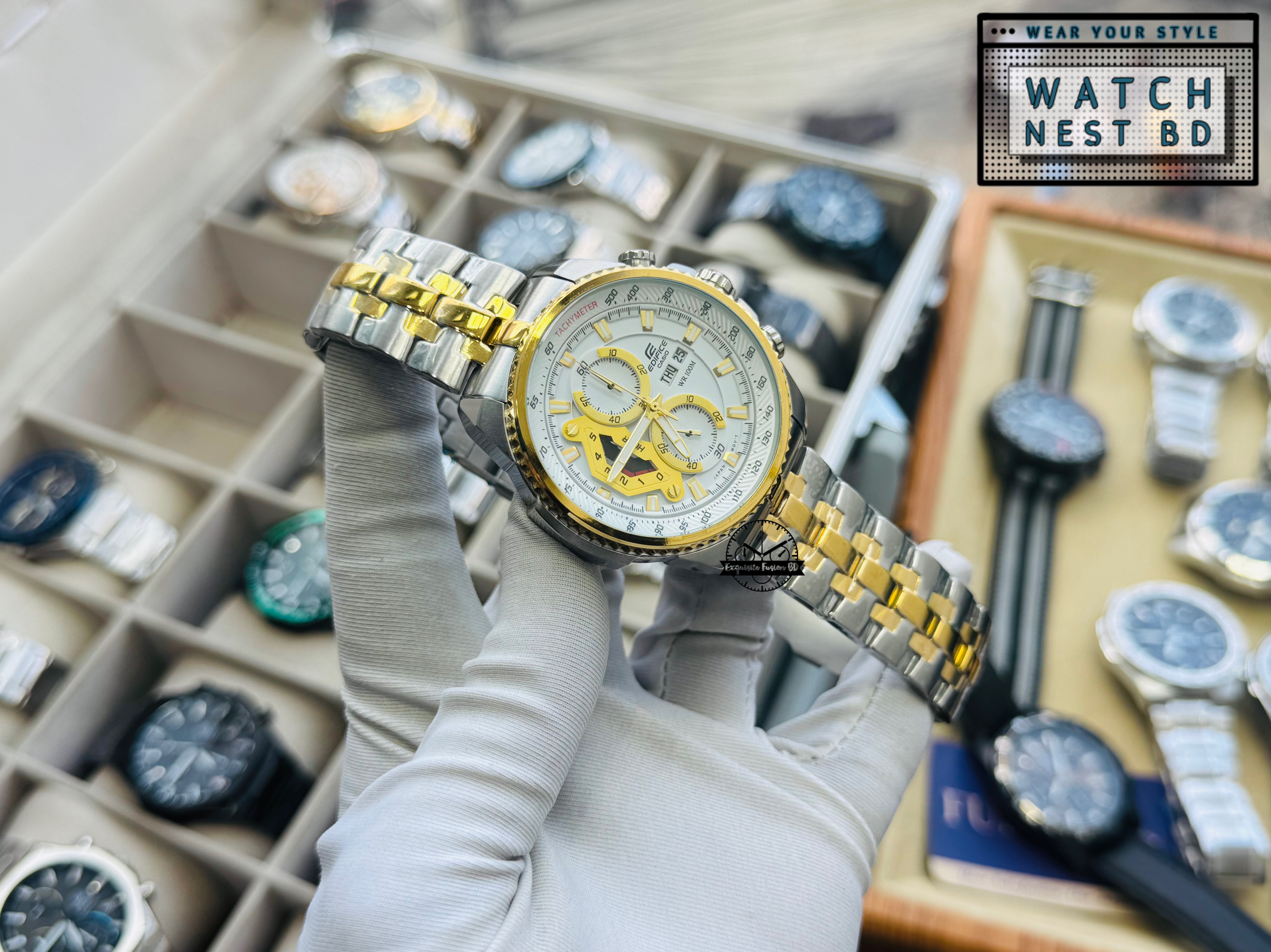 Casio Edifice (1:1 Japan Movement) AAA Grade Master Copy Watch