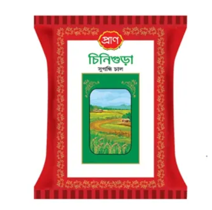 প্রাণ  চিনিগুঁড়া চাল।Pran Chinigura Aromatic Rice - Image 1