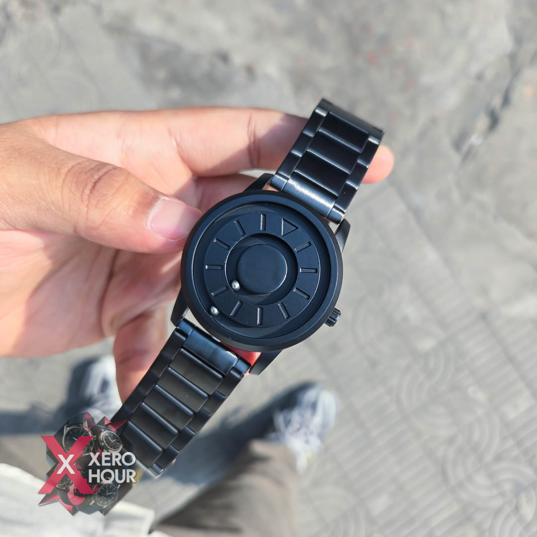 AURA WATCH | Magnetic Matte Black Watch | Unique Watch dial || SS Body