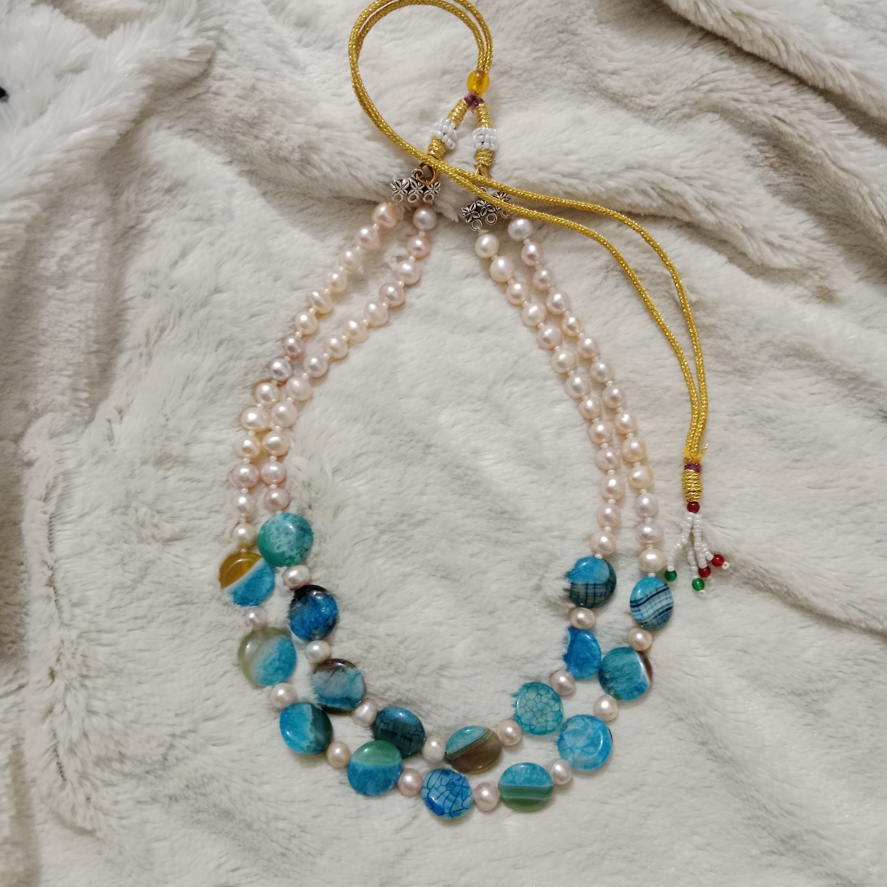 Pearl 2 Layer Necklace