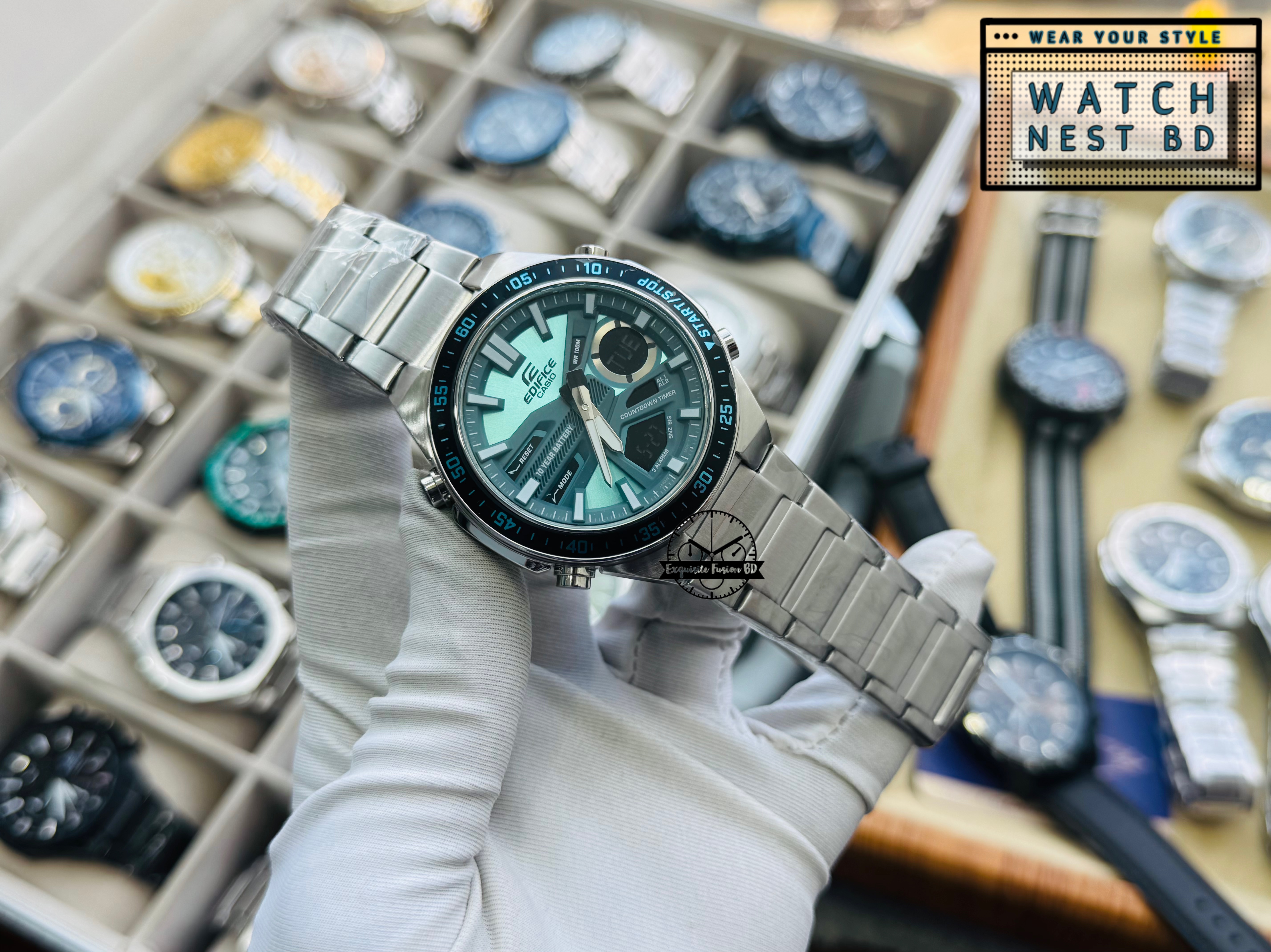 Casio Edifice (1:1 Japan Movement) AAA Grade Master Copy Watch