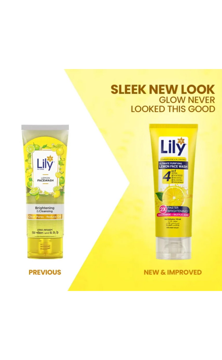 Lemon Facewash 100ml - Image 2