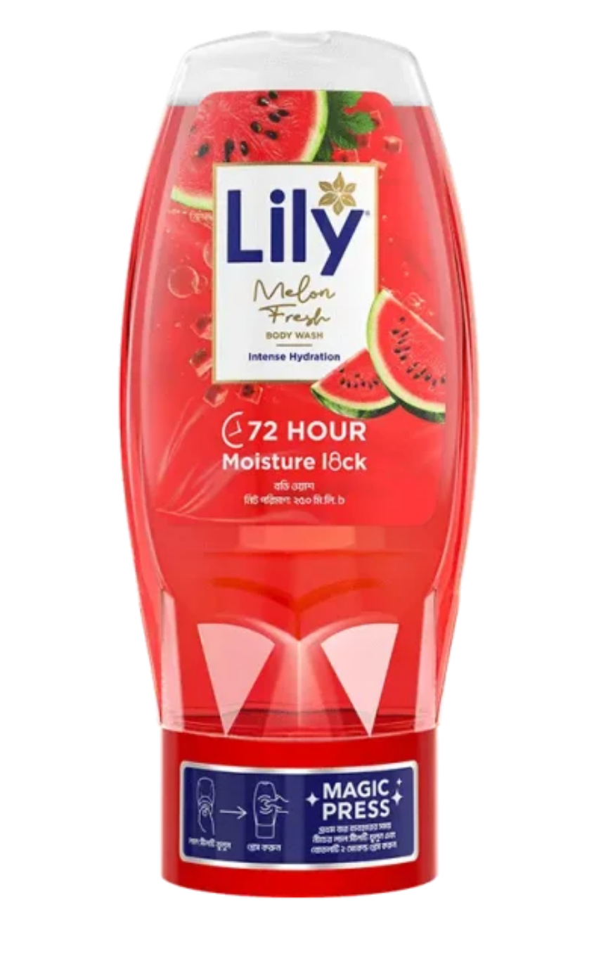 Lily Melon Fresh Body Wash 250ml - Image 1