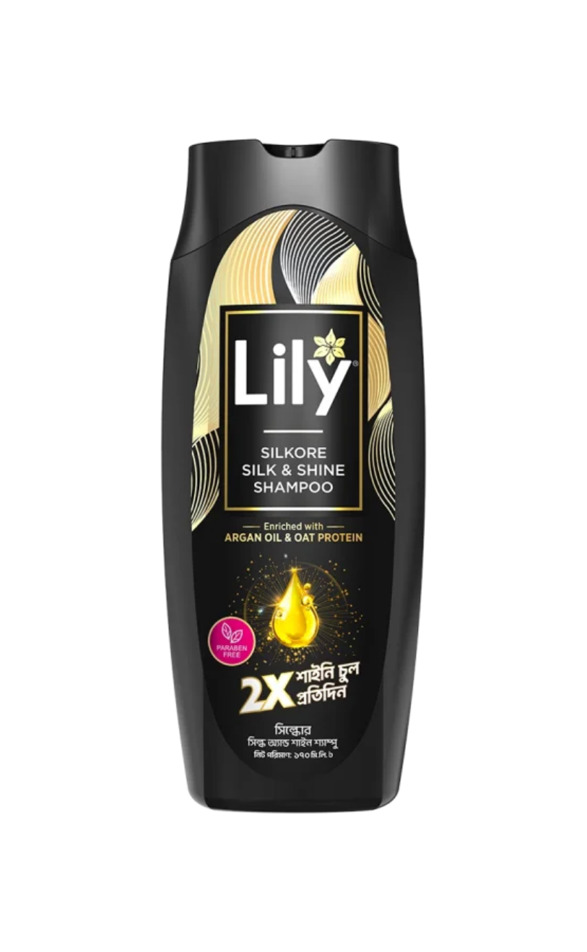 Silkore – Silk & Shine Shampoo 170ml - Image 1