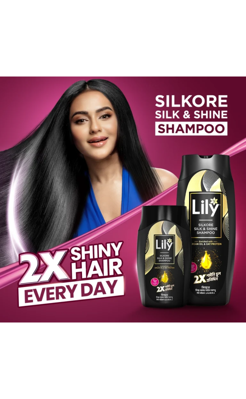 Silkore – Silk & Shine Shampoo 170ml - Image 3