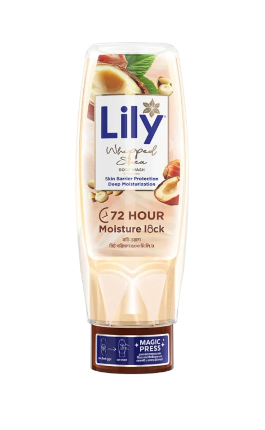 Lily Whipped Shea Body Wash 250ml - Image 1