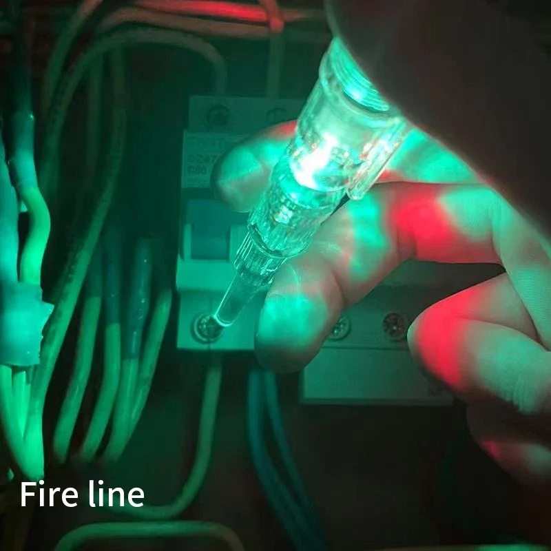 Portable Induction Tester Pen | AC/DC 70-250V Voltage Detector | Photovoltage Test Screwdriver with Light Indicator_img_1