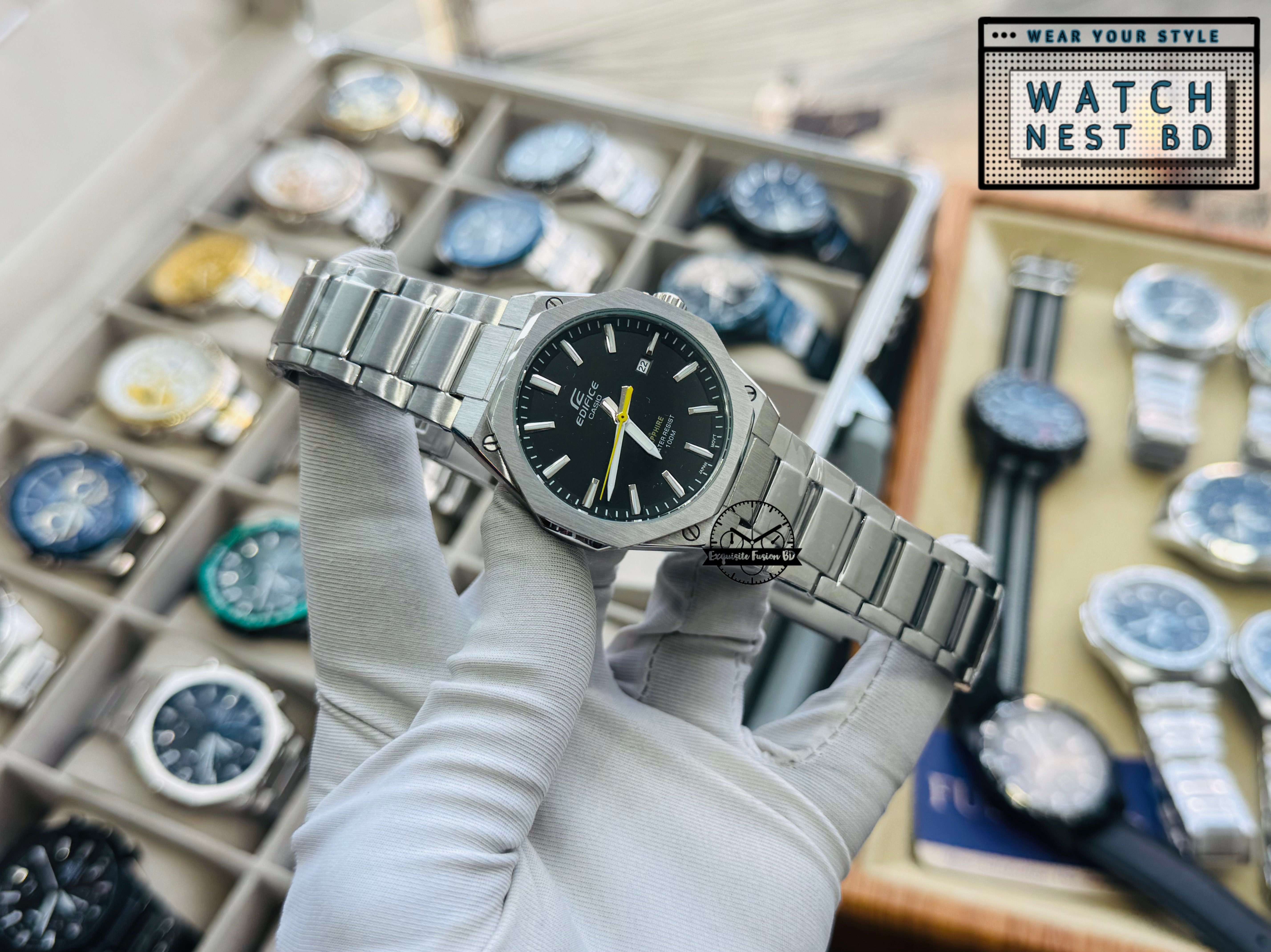 Casio Edifice (1:1 Japan Movement) AAA Grade Master Copy Watch