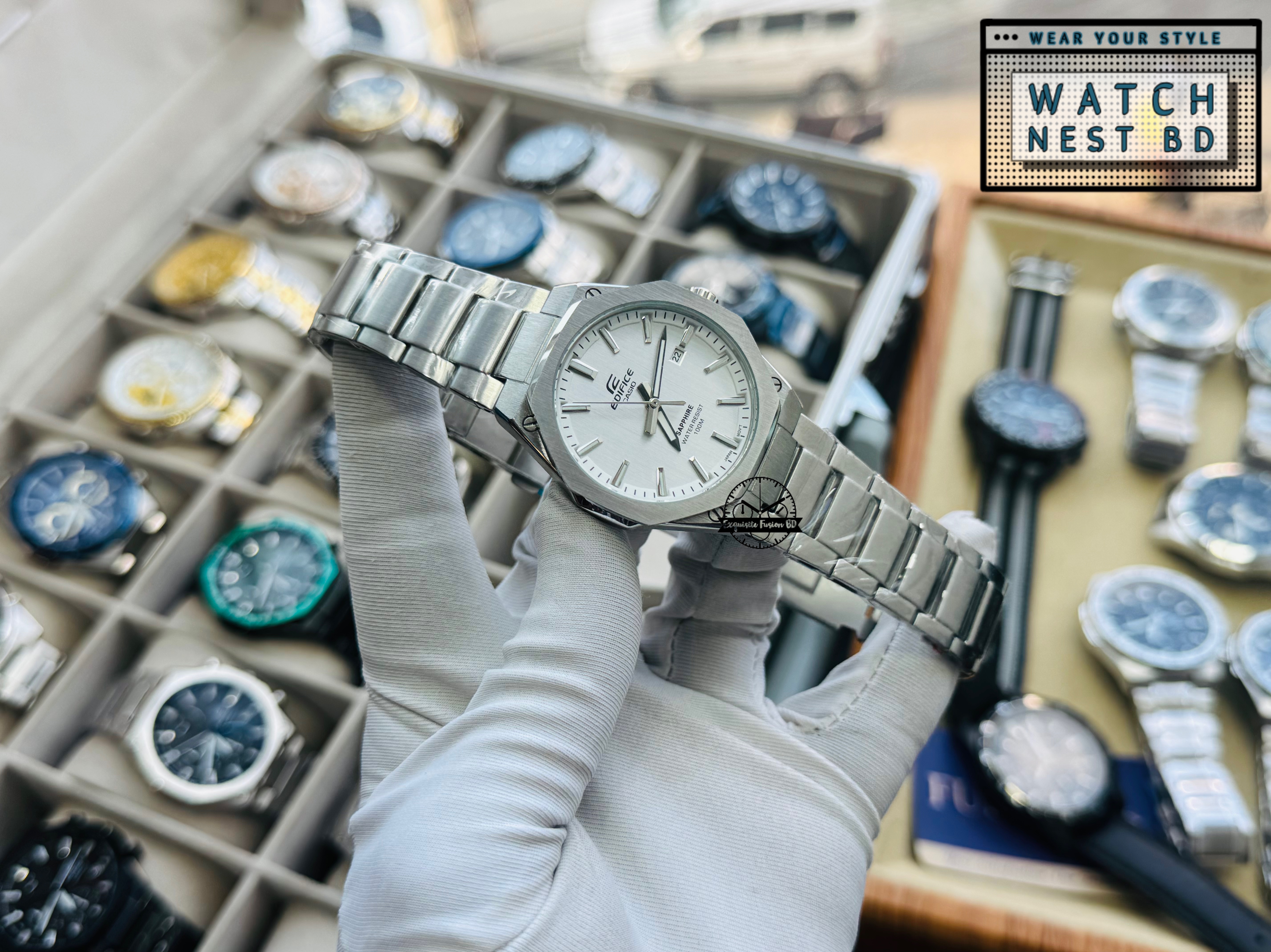 Casio Edifice (1:1 Japan Movement) AAA Grade Master Copy Watch