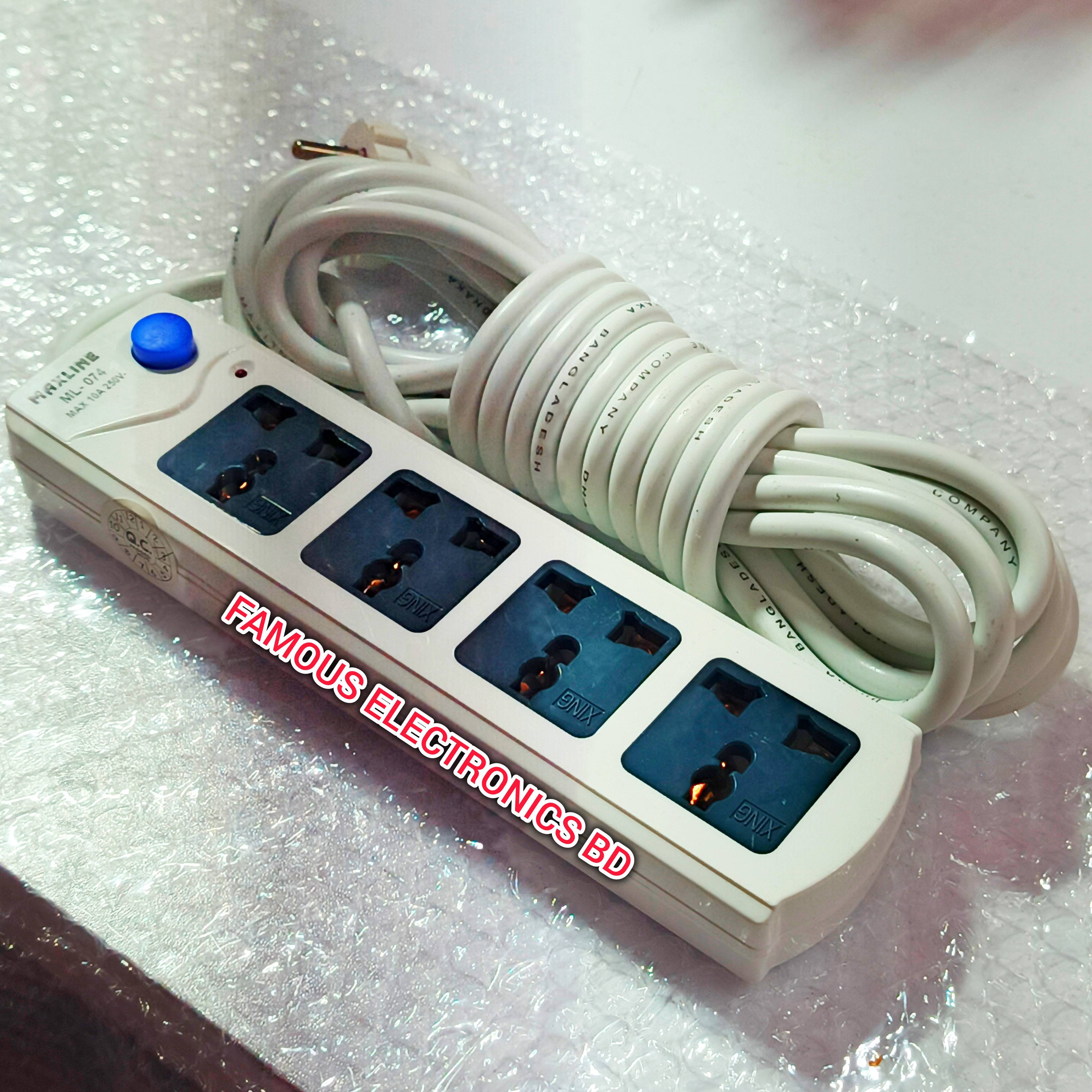 Maxline ML -074, MAX 10A 250V 5Meter CABEL, Made in Bangladesh_img_3