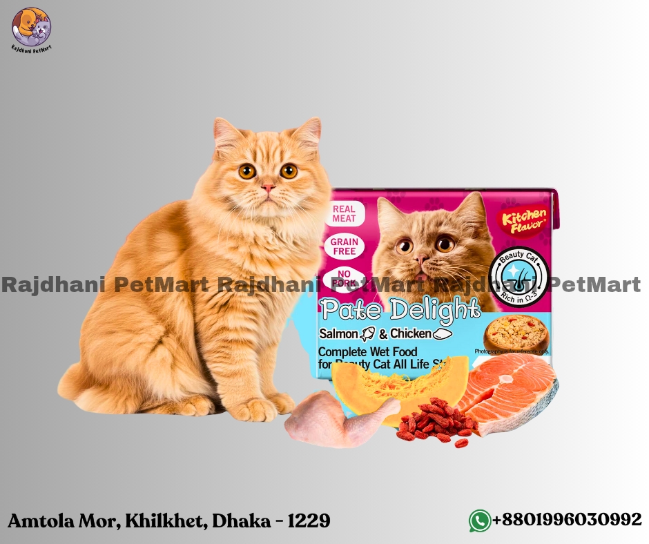 Kitchen Flavor Pate Delight Cat Wet Food Salmon & Chicken For All Stages -90gm_img_1