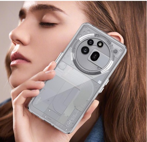 EGOTUDE Clear Transparent Hard Back Cover Case for Nothing Phone 3a Pro_img_1